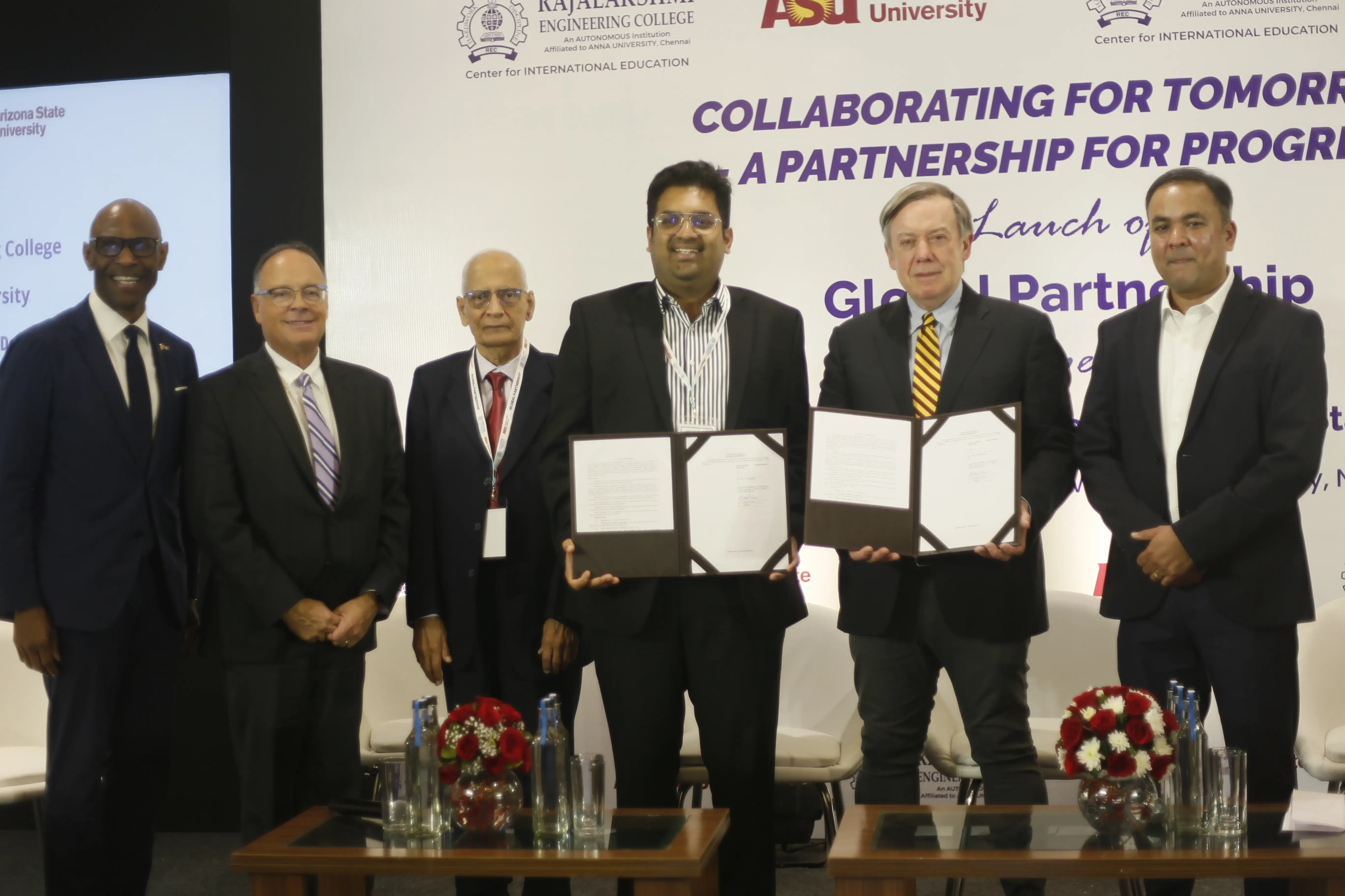 Arizona State University partners with Rajalakshmi Engineering College to expand academic opportunities for Indian students