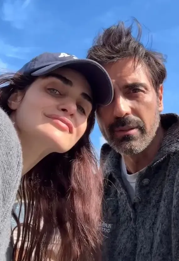 Arjun Rampal Celebrates Gabriella Demetriades' Birthday with Love and Joy