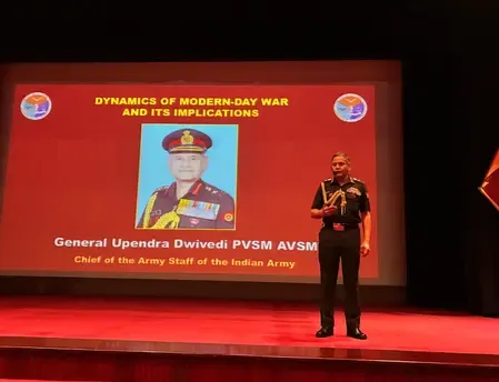 What Happened During Army Chief General Dwivedi's Visit to Sri Lanka?