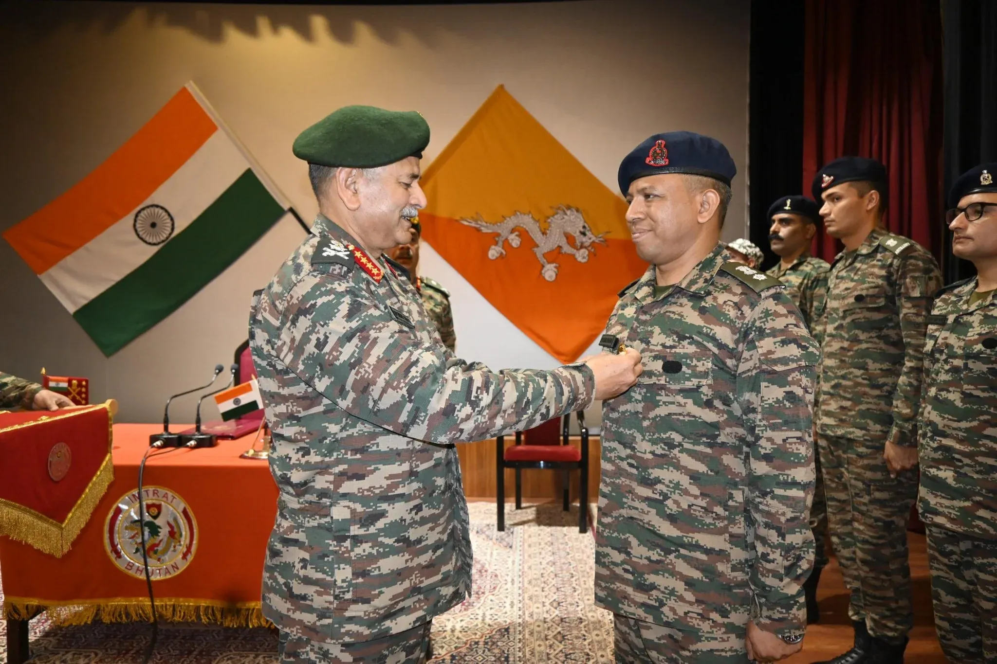 What Did Army Chief General Upendra Dwivedi Say About Indian Military Training in Bhutan?