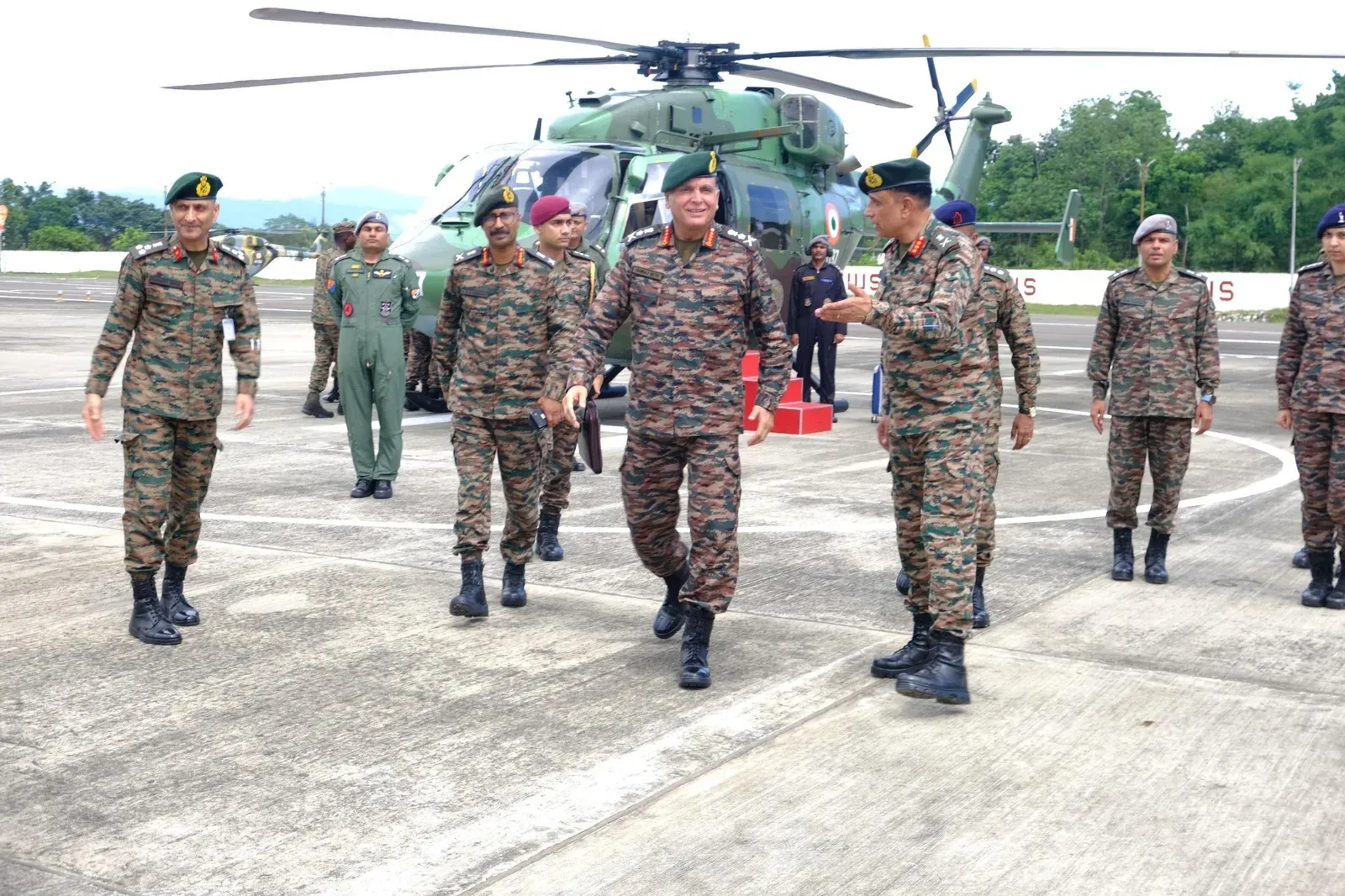 Army Chief Gen Dhiraj Seth reviews Gajraj Corps ops readiness in Tezpur
