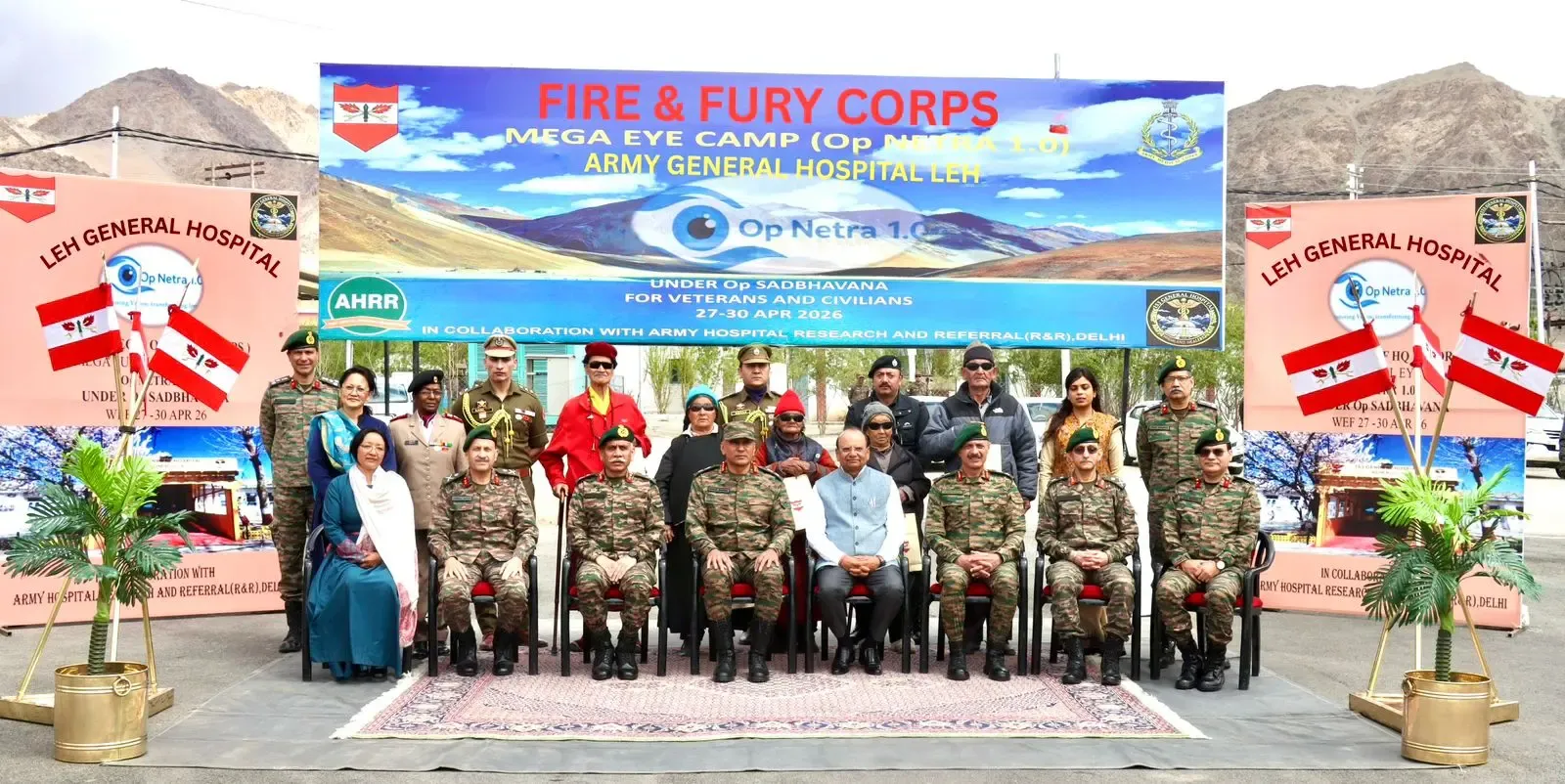 Indian Army's Op Netra 1.0: 214 eye procedures at high-altitude Leh camp