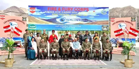 Indian Army's Op Netra 1.0: 214 eye procedures at high-altitude Leh camp