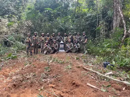 Did the Army Conduct a Month-Long De-Mining Operation Along the India-Myanmar Border in Manipur?