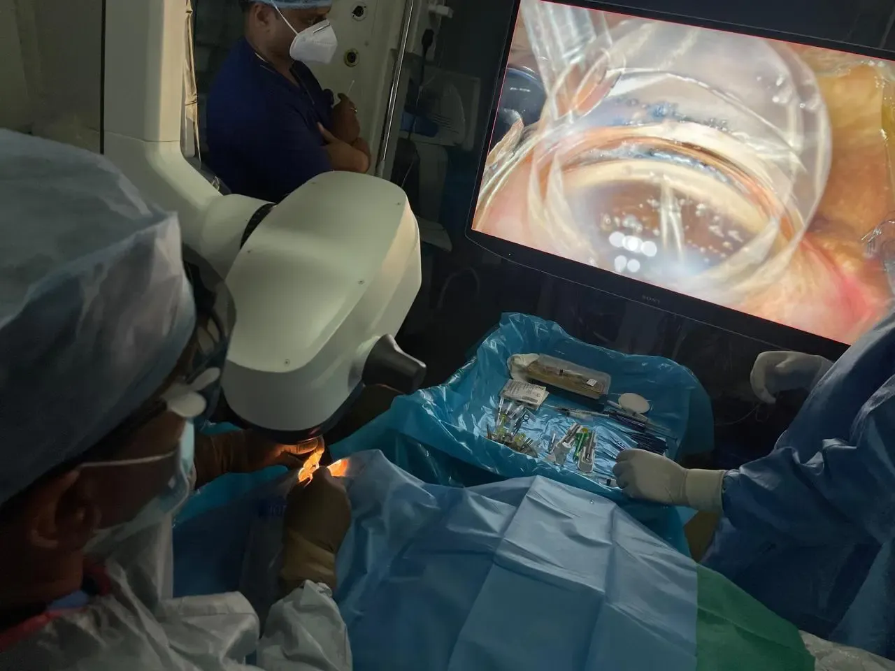 Has the Army Hospital Achieved a Milestone with its First Minimally Invasive Glaucoma Surgery?