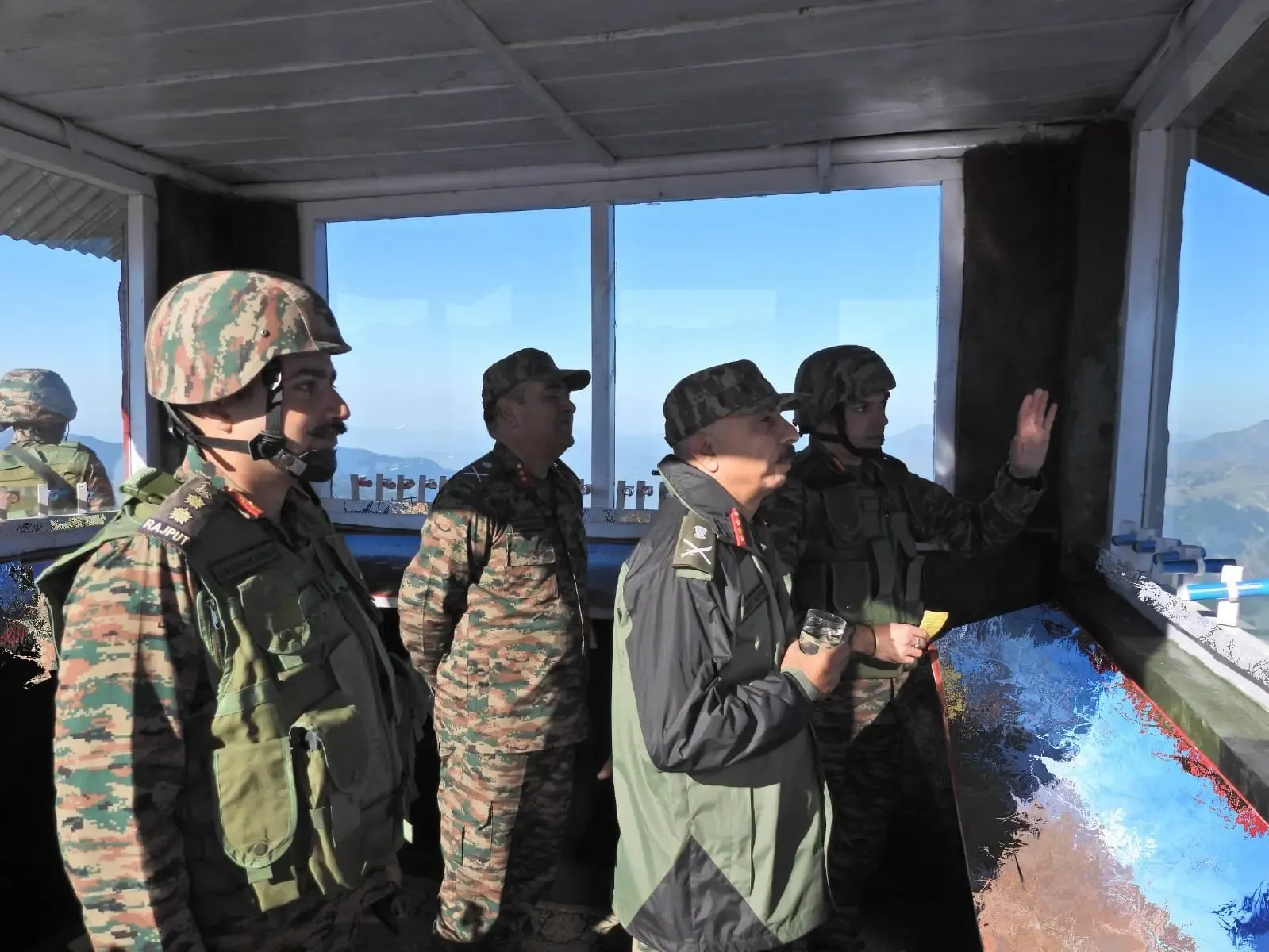 Lt Gen Mohit Seth reviews LoC operational preparedness in Poonch, J&K