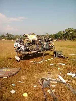 Army Cheetah helicopter crashes in Ladakh's Tangste; all 3 aboard safe