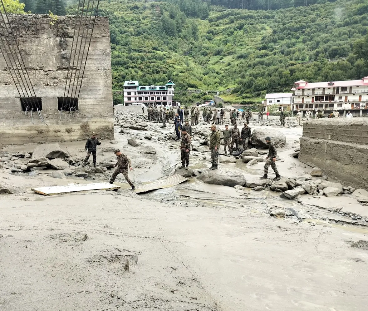What Is the Status of the Army’s 'Op Dharali'? Over 350 Rescued, 100 Civilians Still Missing