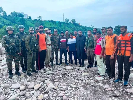Army rescues 11 civilians in flood-hit Rajouri, J&K in swift operation
