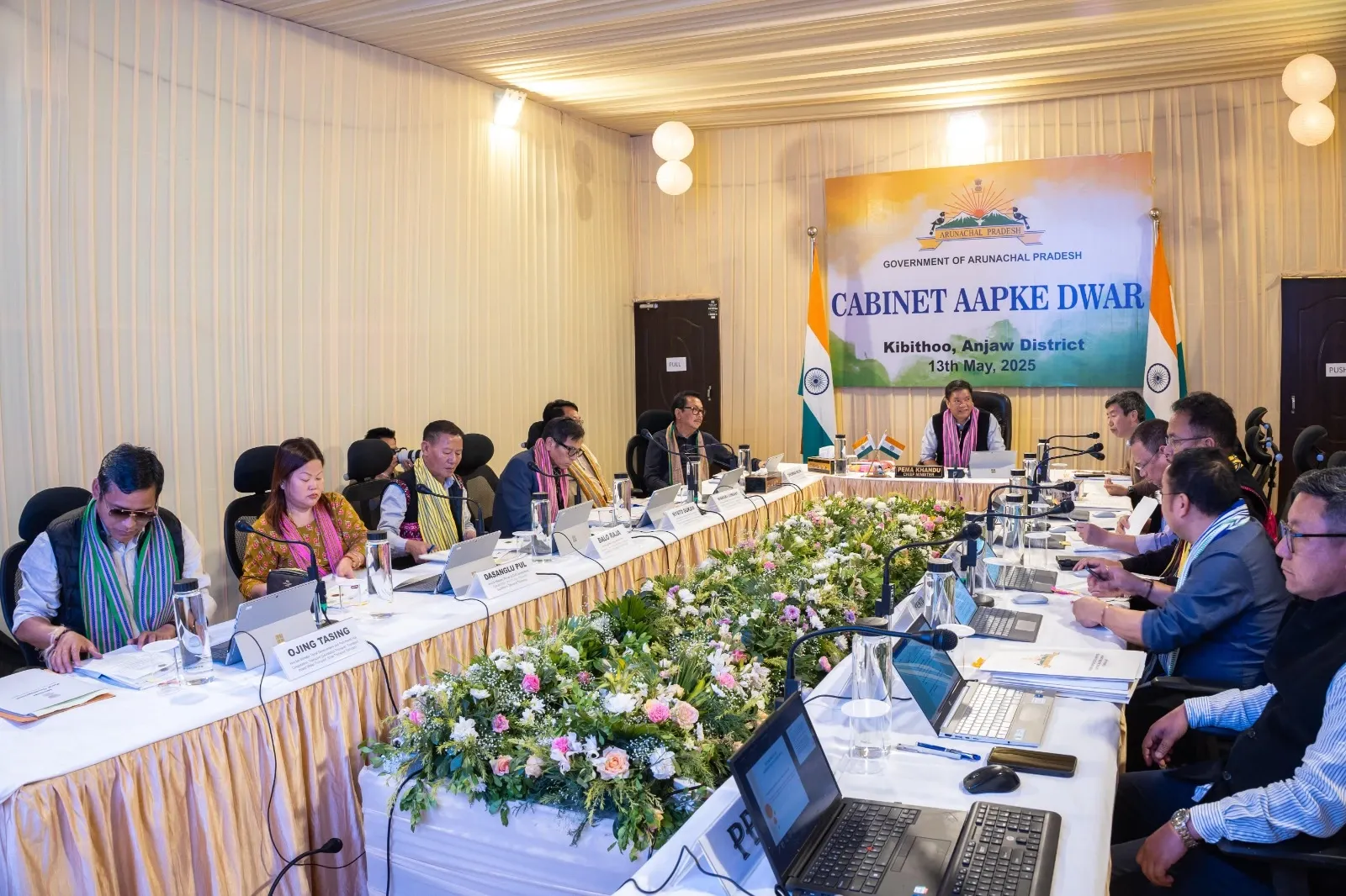 Did the Arunachal cabinet just approve groundbreaking power projects near the India-China border?