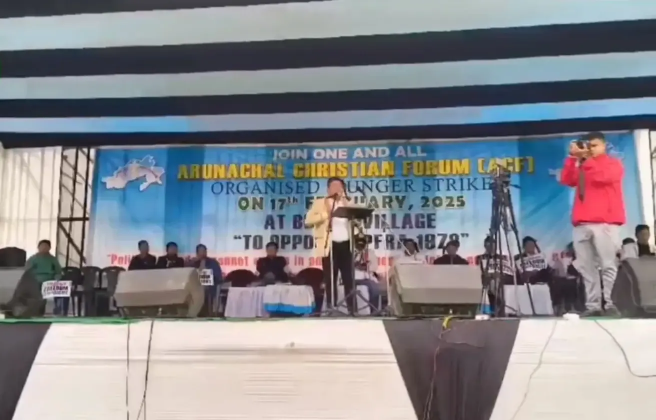 Arunachal: Christians Stage Hunger Strike Against 1978 Anti-Conversion Law