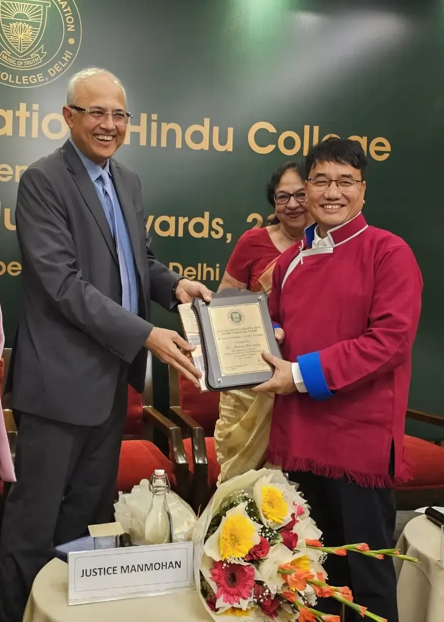 Why Was Arunachal CM Honored by Hindu College OSA?