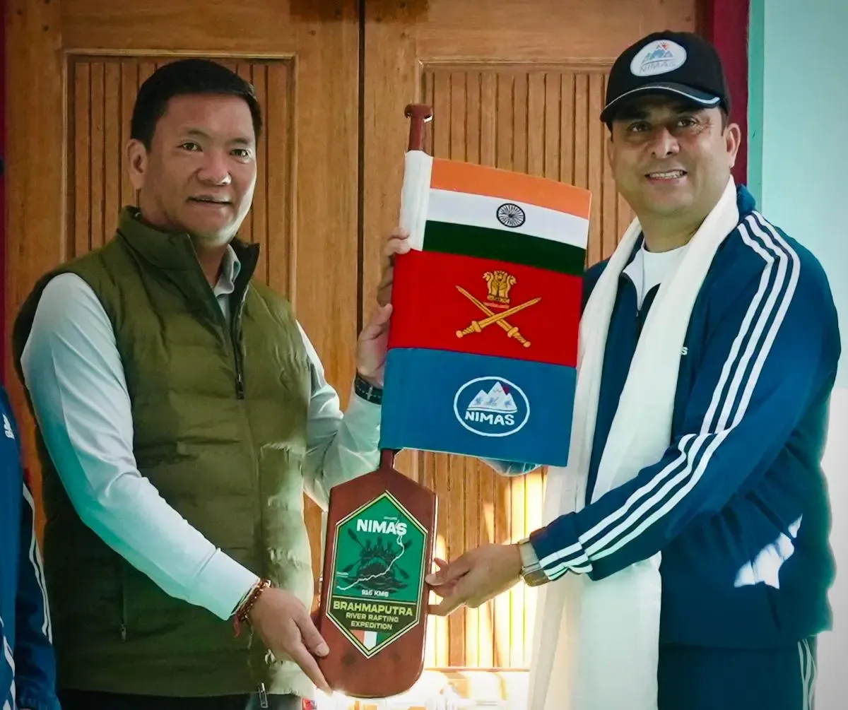 Arunachal Pradesh Chief Minister Launches Month-Long Rafting Expedition on Brahmaputra River