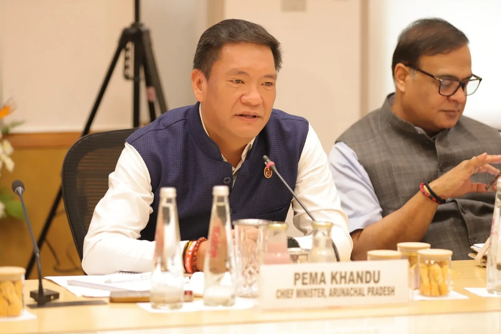Arunachal CM Pema Khandu pushes 40,000 MW hydropower target at NITI Aayog meet