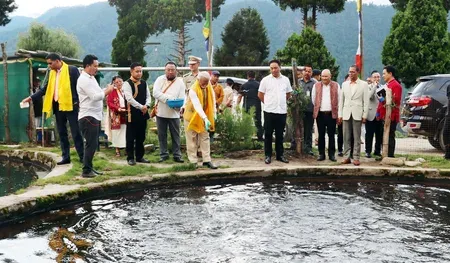 Arunachal Governor pushes horticulture, fisheries for rural growth in West Kameng