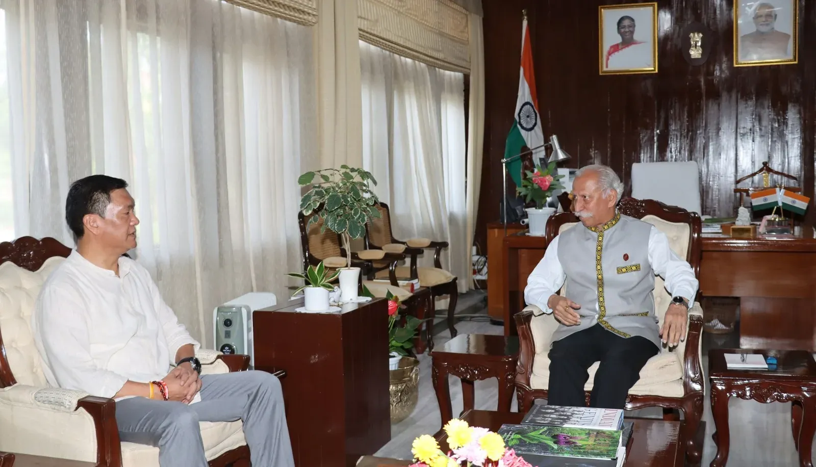 Arunachal Pradesh marks 10 years of progress, Governor Parnaik lauds Pema Khandu