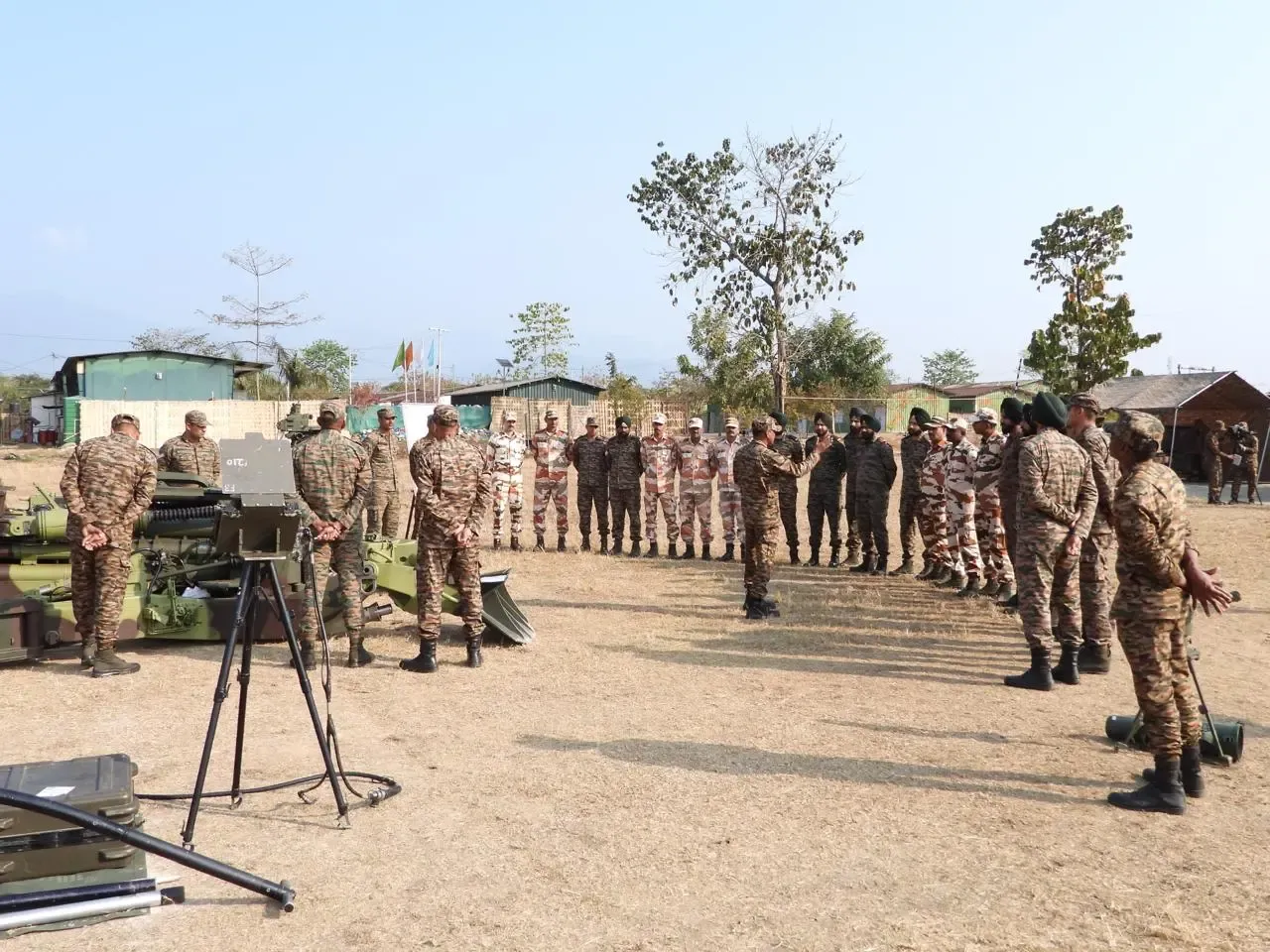 What is the significance of the Indian Army and ITBP's joint firing exercise ‘Agni Pariksha’?