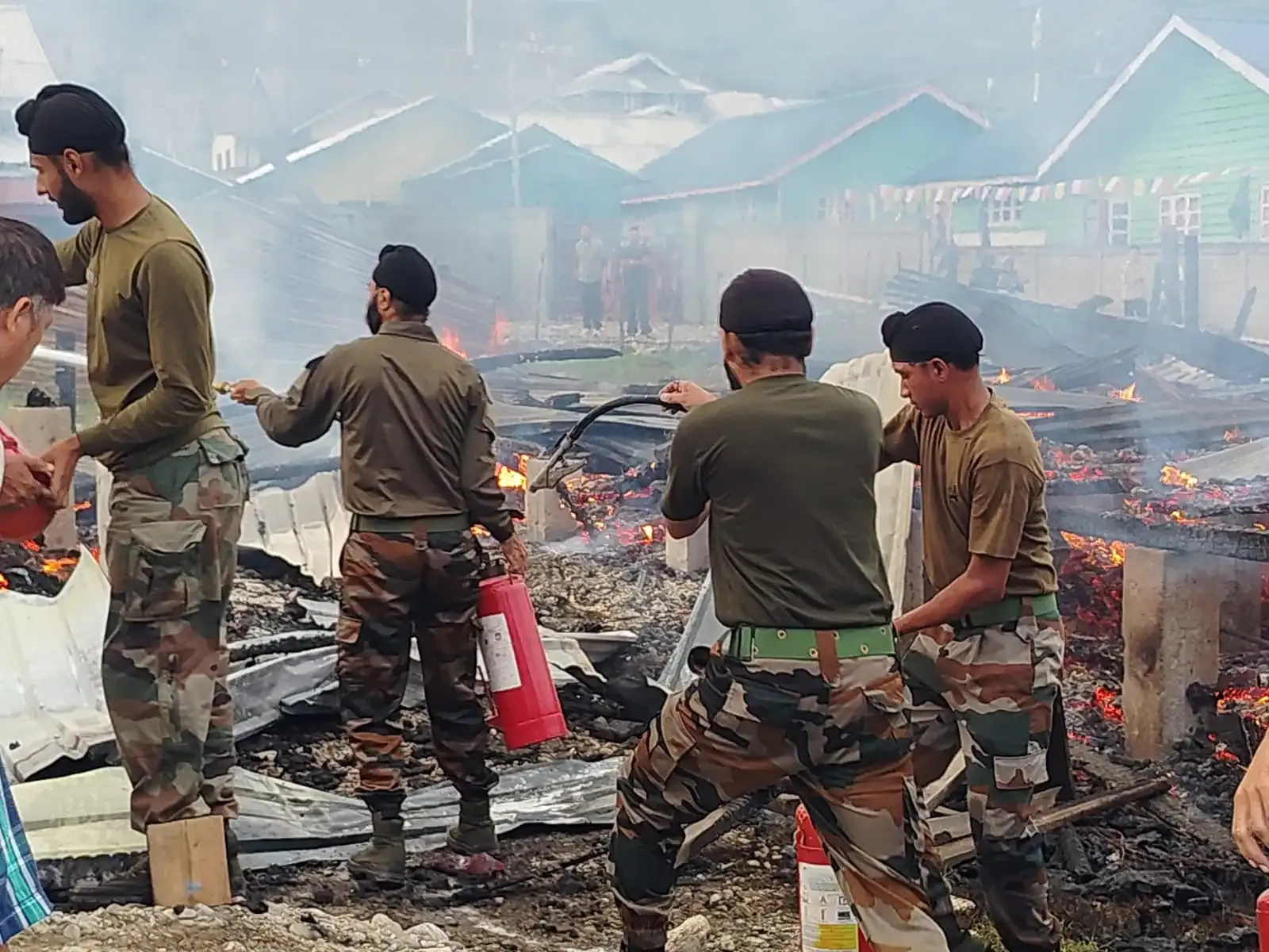 How Did the Indian Army Respond So Swiftly to the Menchuka Fire?