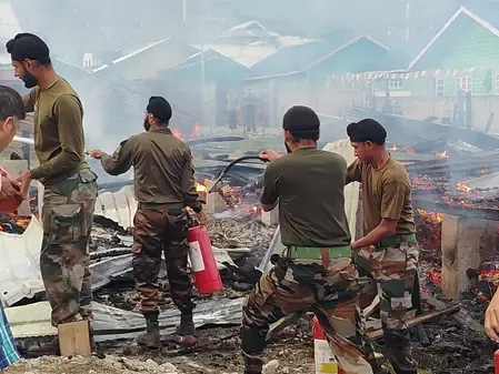 How Did the Indian Army Respond So Swiftly to the Menchuka Fire?