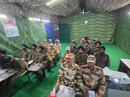 क्या अरुणाचल प्रदेश में सेना और आईटीबीपी ने संयुक्त युद्ध अभ्यास किया?