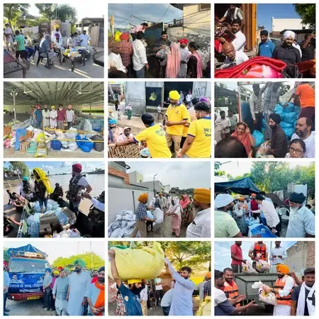 अरविंद केजरीवाल ने की पंजाब बाढ़ पीड़ितों की तारीफ, 'आप' कार्यकर्ताओं की सेवा को बताया पुण्य 