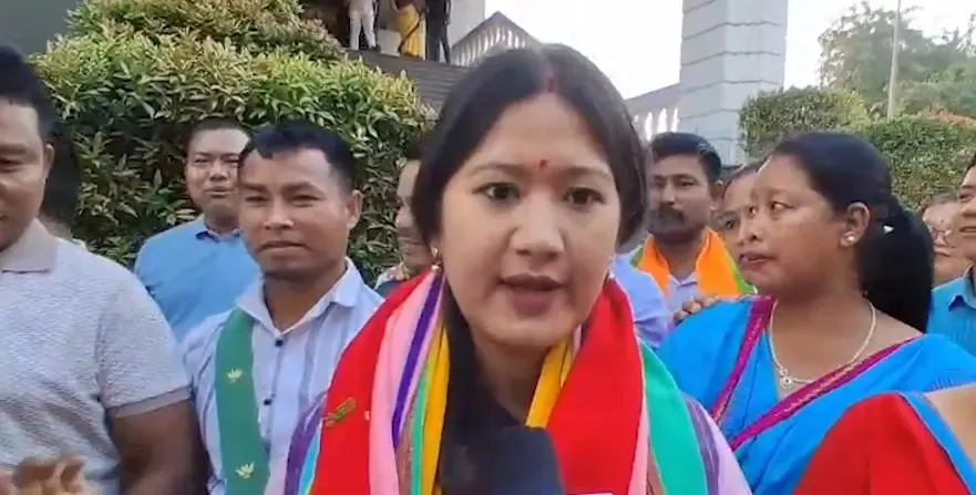 असम चुनाव में भाजपा ने महिलाओं को दिया विशेष प्रतिनिधित्व: रूपाली लंगथासा
