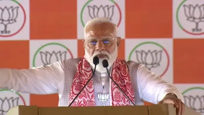 प्रधानमंत्री मोदी का डिब्रूगढ़ में कांग्रेस पर बड़ा हमला, जनता का उत्साह अभूतपूर्व