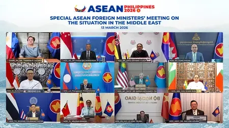 ASEAN Foreign Ministers Urge Immediate Peace in the Middle East