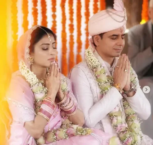 Did Ashlesha Savant Just Share Her Traditional Mandap Ceremony with Sandeep Baswana?