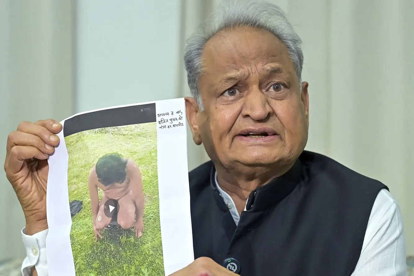 What Clarification Does Ashok Gehlot Seek on IPS Officer’s Alleged Assault?