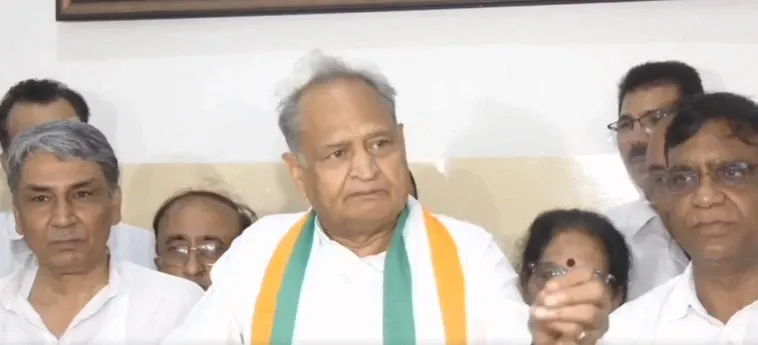 Does Ashok Gehlot's Critique of Rajasthan Govt Reveal a Double Standard?