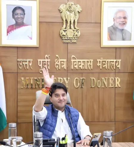 अशोक नगर के तुलसी सरोवर में लगेगी 108 फुट की अष्टधातु की हनुमान जी की प्रतिमा: सिंधिया