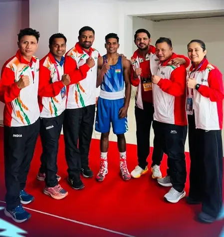 एशियन बॉक्सिंग चैंपियनशिप 2026: विश्वनाथ सुरेश और सचिन की शानदार जीत