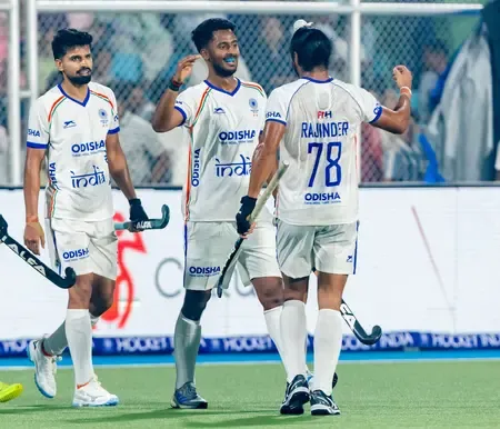 एशियन हॉकी चैंपियंस ट्रॉफी: भारत ने जापान को 4-1 से रौंदा, अभिषेक के 150वें मैच में 2 गोल, सेमीफाइनल पक्का
