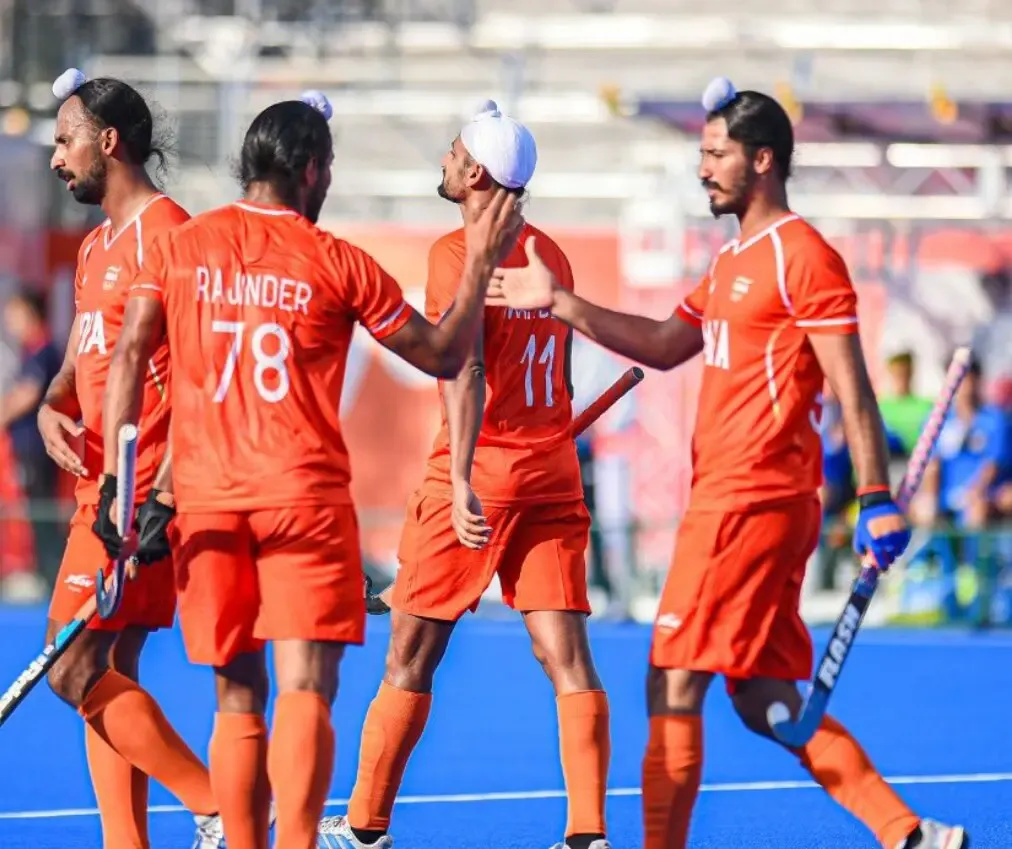 एशियन गेम्स 2026: भारतीय हॉकी ने साउथ कोरिया को 8-2 से रौंदा, अभिषेक-दिलप्रीत ने दागे दो-दो गोल