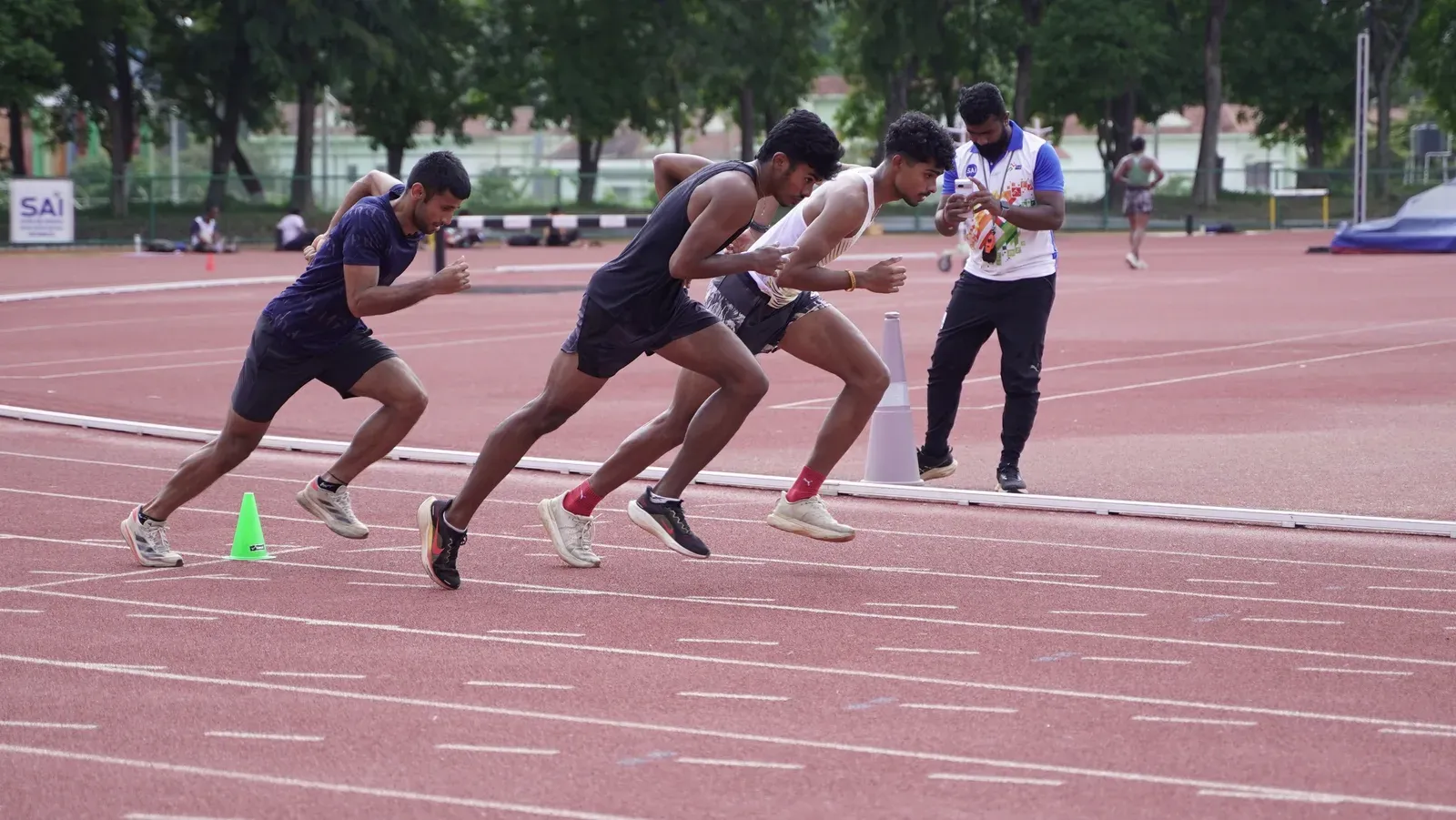 Asian Games 2026: Indian athletes train on smart track at SAI Bengaluru