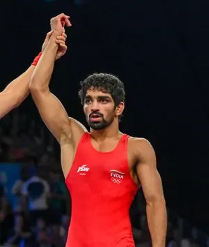 एशियन गेम्स 2026: अमन सहरावत ने 57 किग्रा फ्रीस्टाइल में जीता गोल्ड, वर्ल्ड चैंपियन चोंग-सोंग को 11-7 से हराया