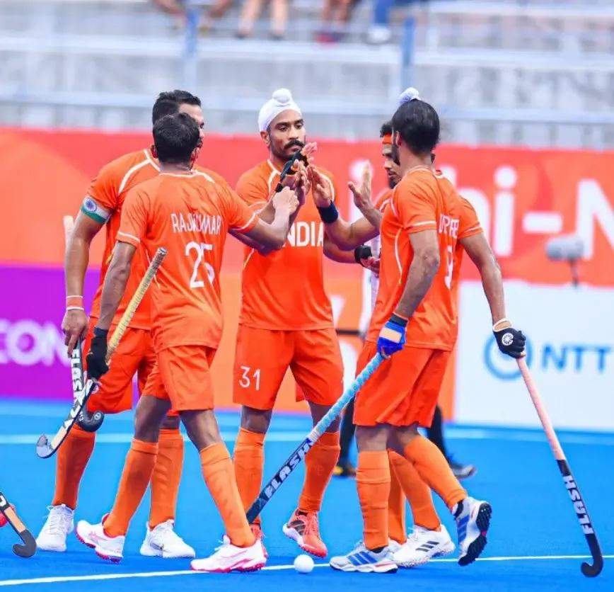 एशियन गेम्स 2026: भारतीय पुरुष हॉकी टीम ने इंडोनेशिया को 13-1 से रौंदा, दिलप्रीत सिंह ने ठोके 4 गोल