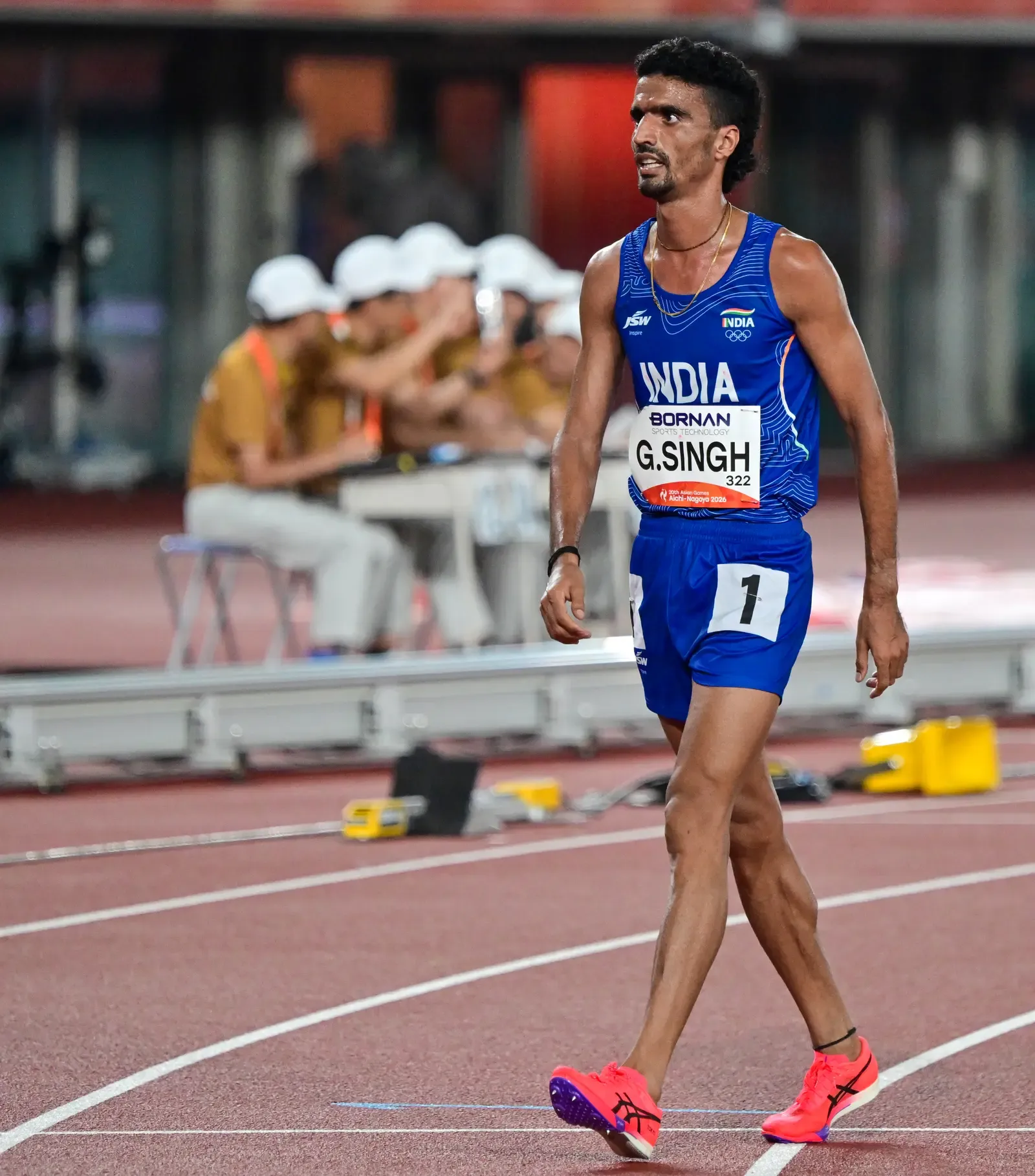 Gulveer Singh wins 5000m bronze at Asian Games 2026, completes historic medal hat-trick