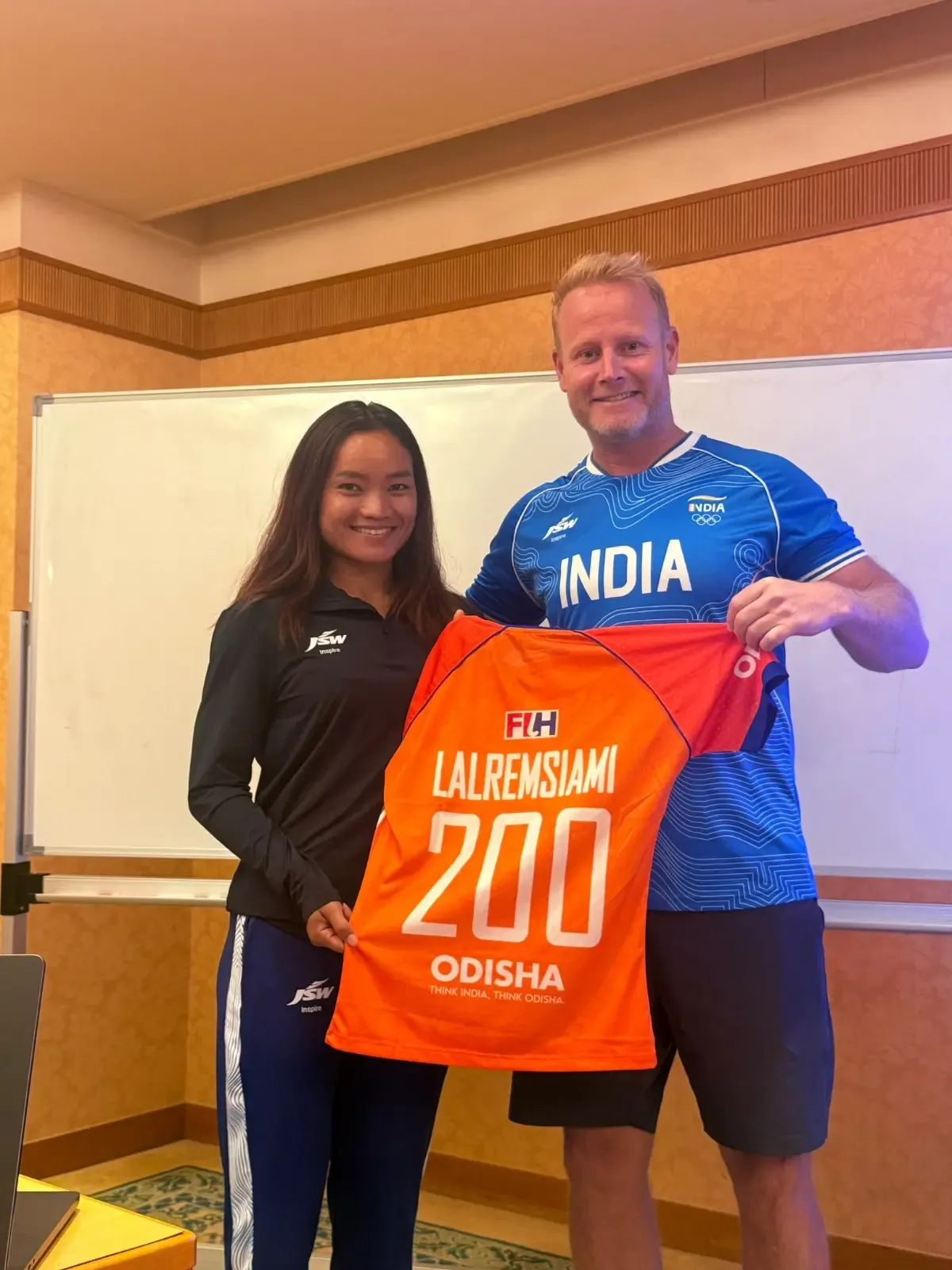 Lalremsiami earns 200th senior cap in India's Asian Games 2026 gold-medal match