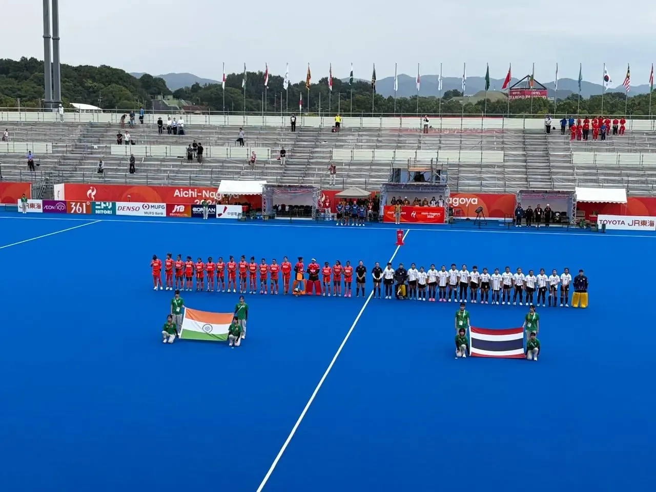 India women's hockey thrash Thailand 20-1 at 2026 Asian Games