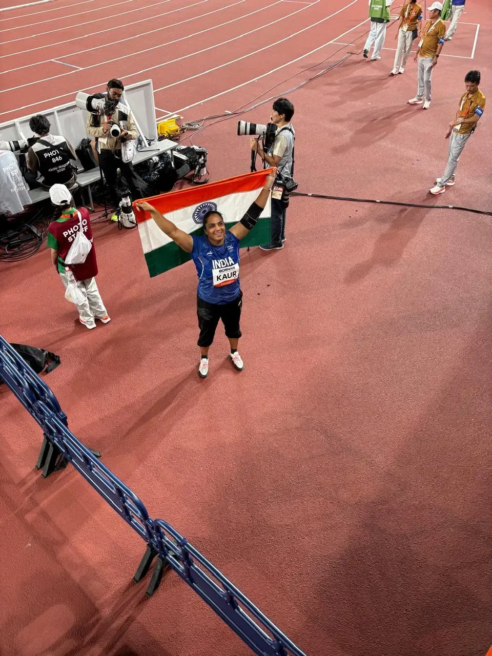 Manpreet Kaur wins Asian Games shot put bronze with 17.17m throw in Nagoya
