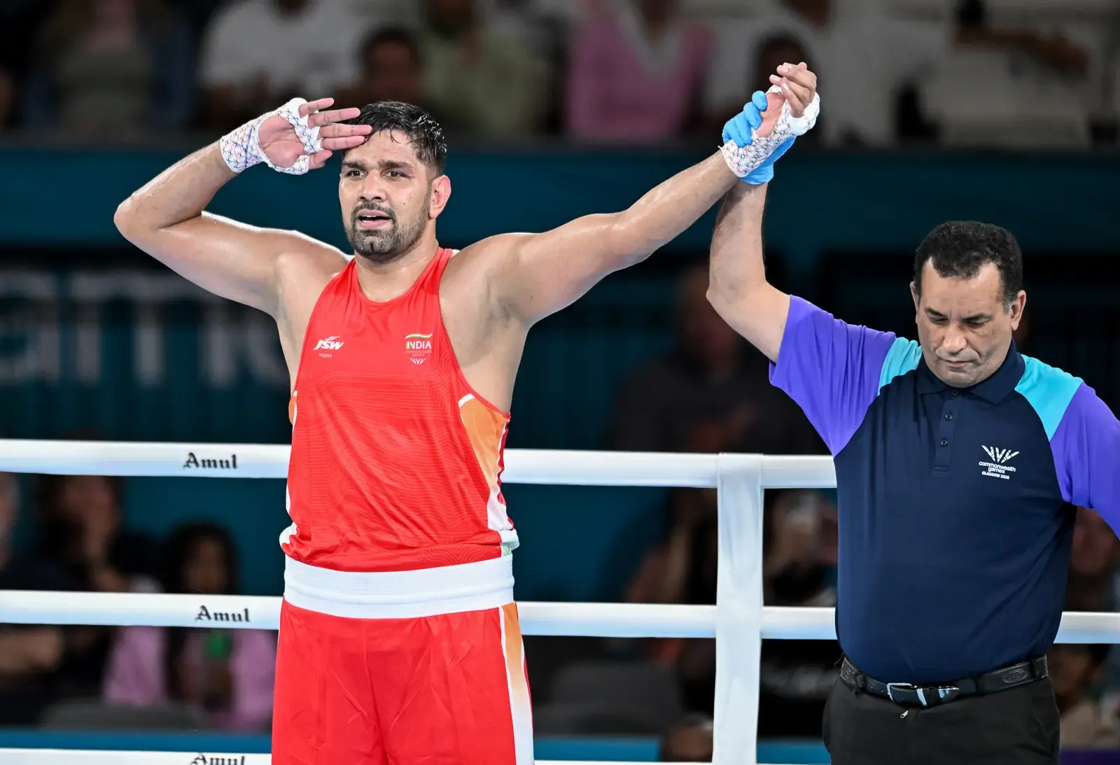Narender Berwal storms into Asian Games semis, India secures 3rd boxing medal