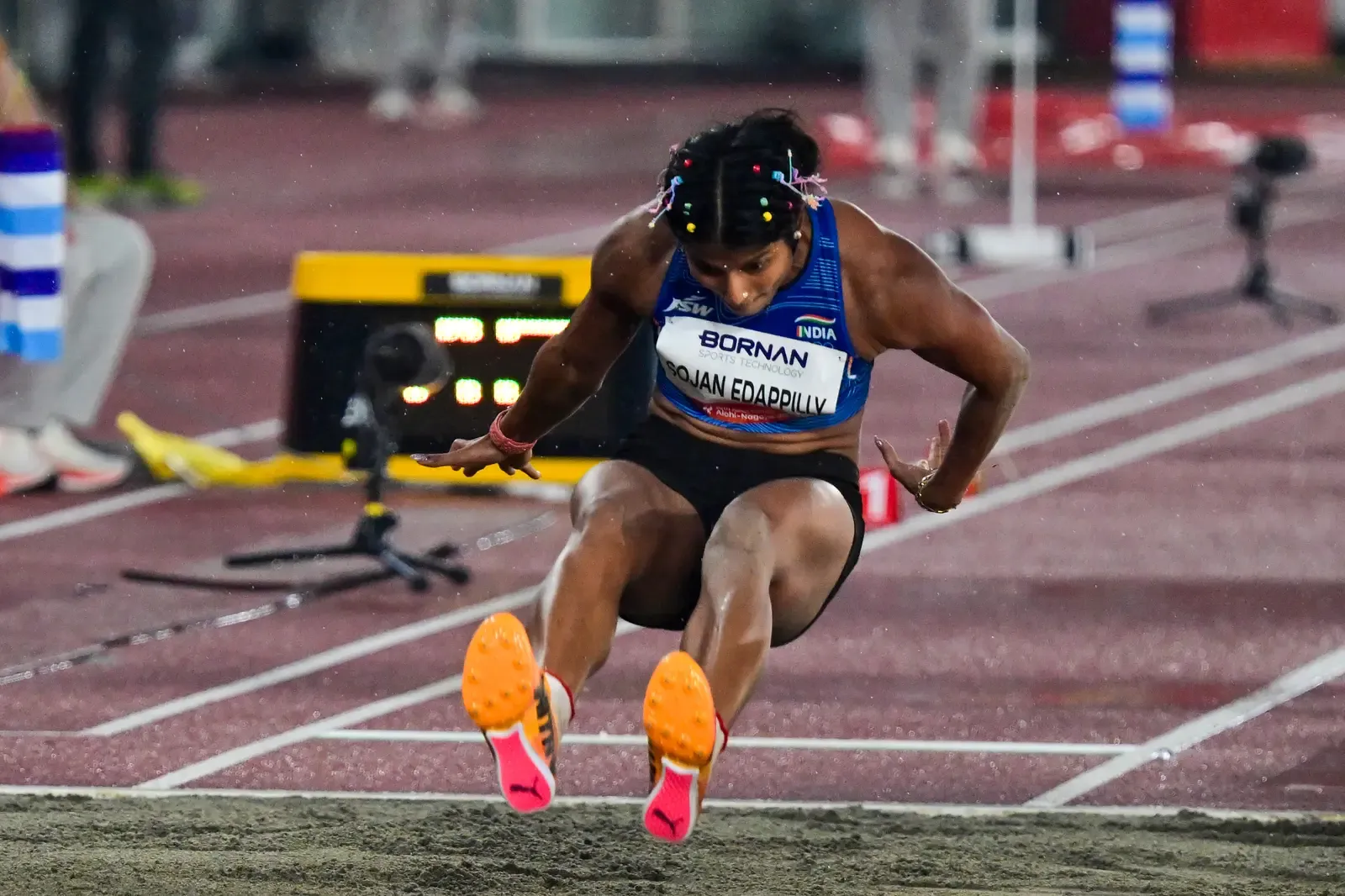 Ancy Sojan wins Asian Games long jump silver, credits auto-driver father