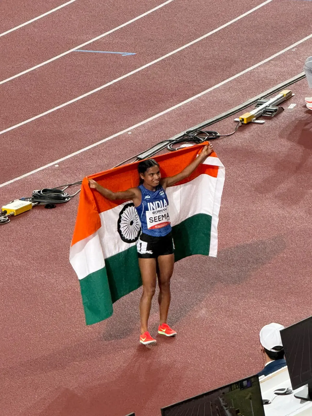 Seema Kumari wins Asian Games 10,000m bronze, ends India's 16-year wait