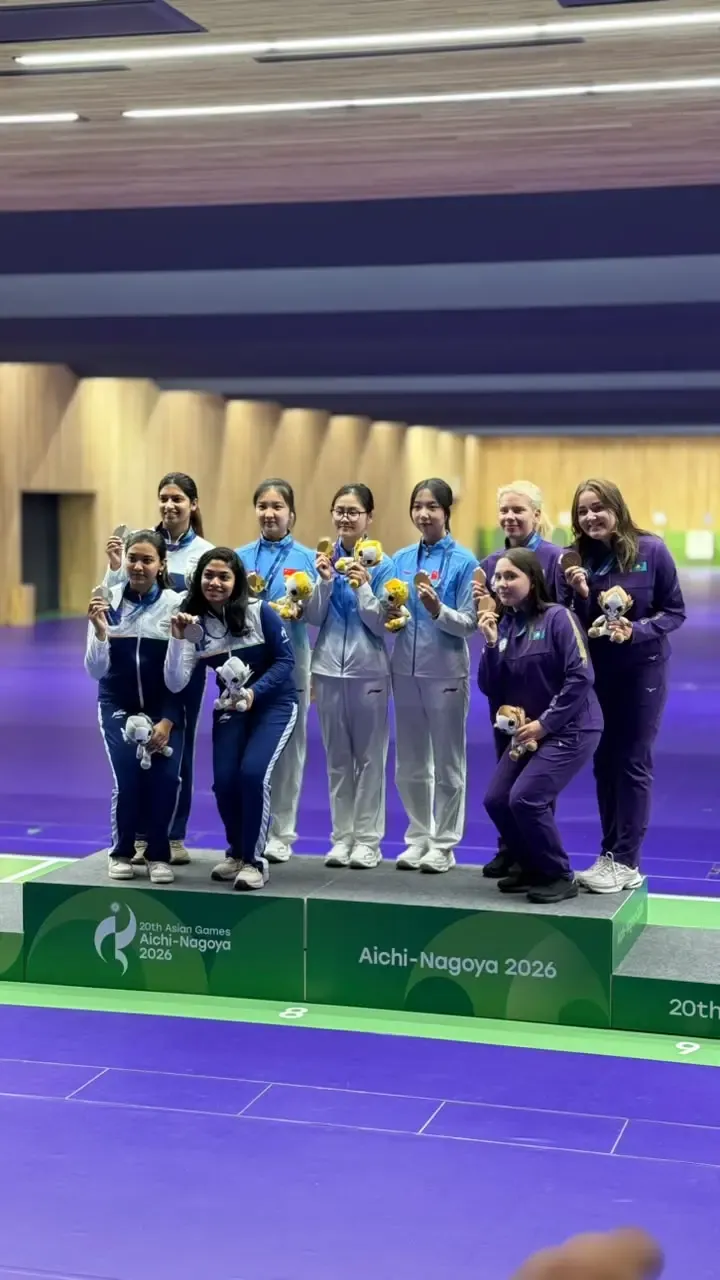 Asian Games 2026: Tilottama Sen, Vidarsa finish 4th and 5th in 50m rifle 3P final