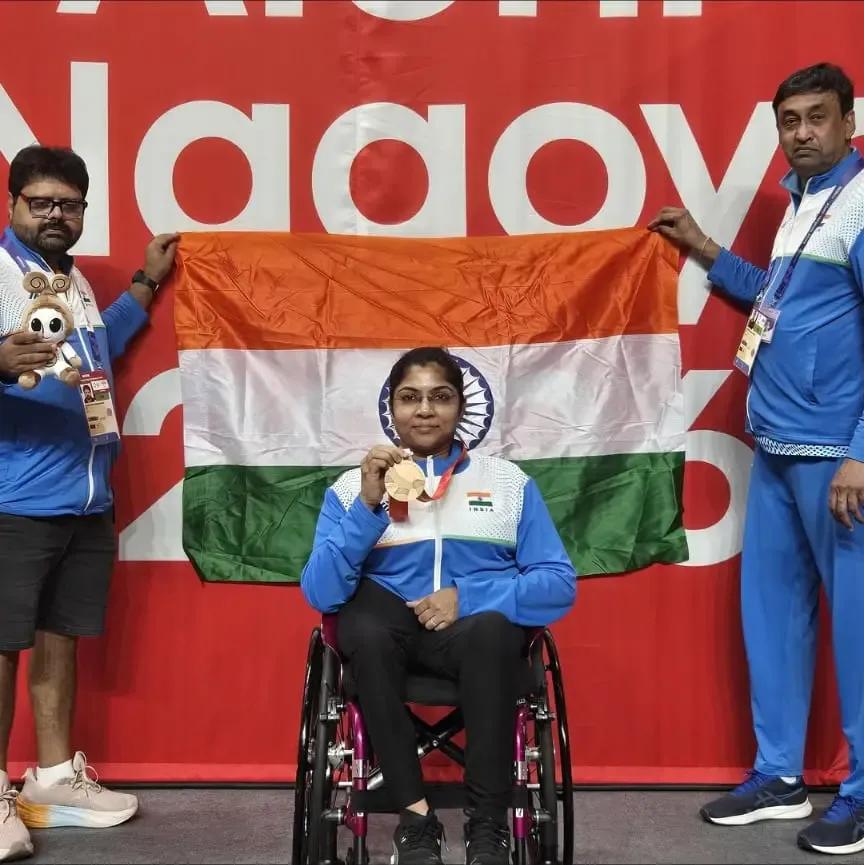 Asian Para Games: Bhavina-Subham win bronze in mixed doubles TT