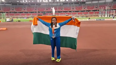 Preethi Pal wins silver in Women's 100m T35 at Asian Para Games