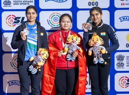 Did Manu Bhaker Miss Gold in the Shoot-off While Esha Secured Bronze in 25m Pistol?