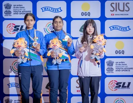 Did Samrat and Suruchi Secure Silver in the Asian Rifle/Pistol Shooting Championship?